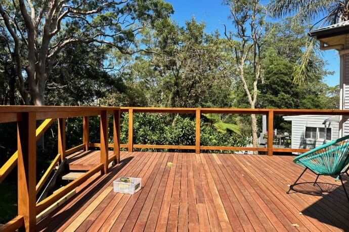 Balustrade  Decking Pymble 1