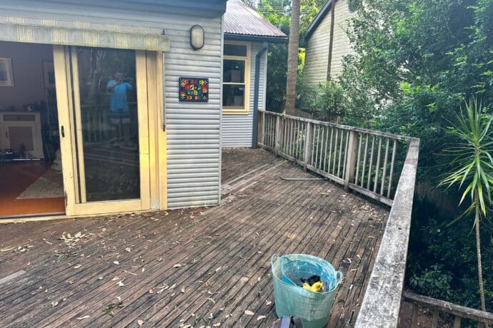 Old Deck Decking Pymble 2